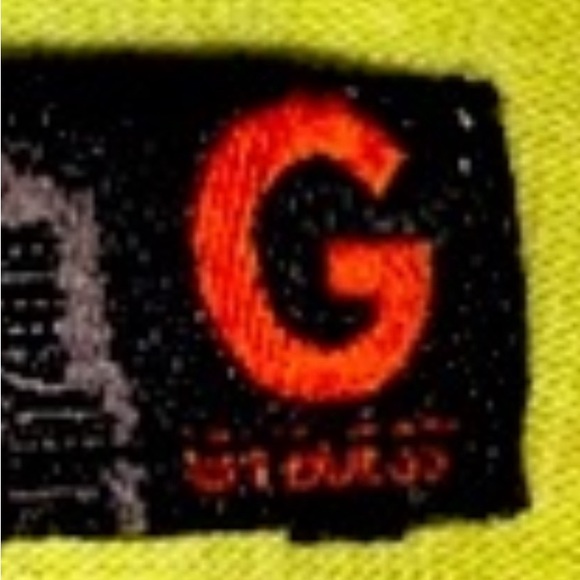 G BY GUESS SHEER PURPLE & LIME GREEN TANK XS - Picture 9 of 13